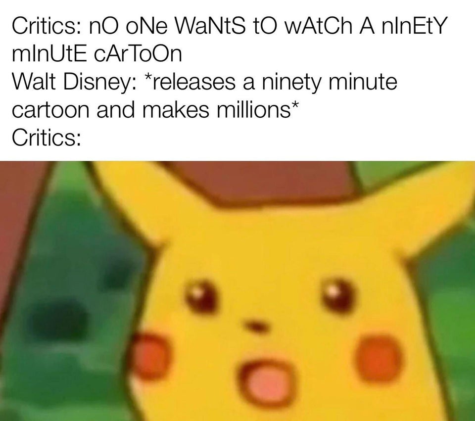 Disney and 90 minute cartoon
